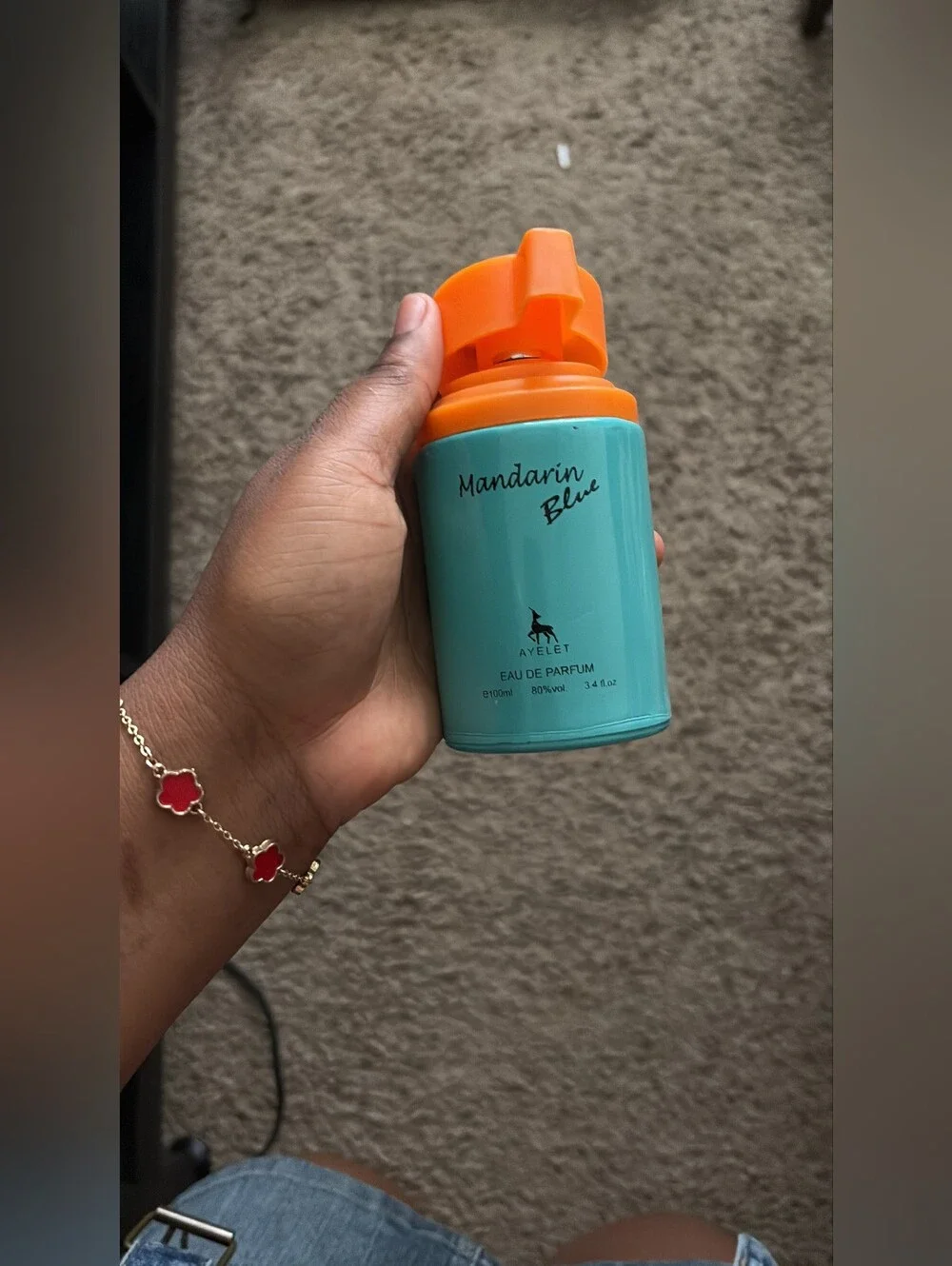 Mandarin Blue Kids Fragrance Spray - Teal & Orange